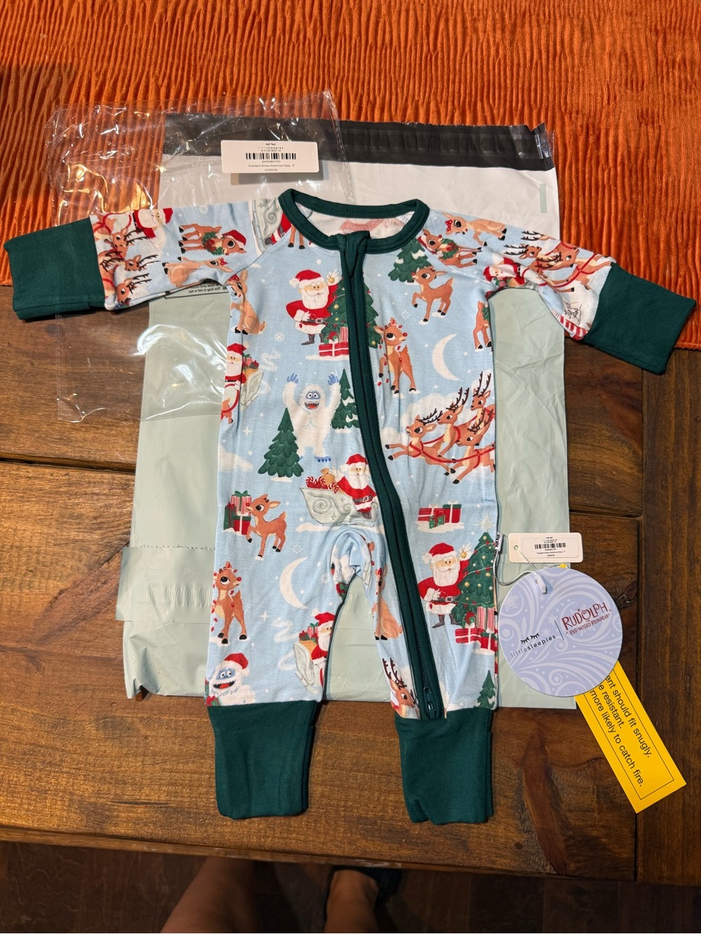 Little Sleepies Rudolphโs Snowy Adventure Zippy